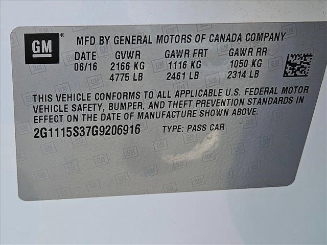 used 2016 Chevrolet Impala car, priced at $12,491