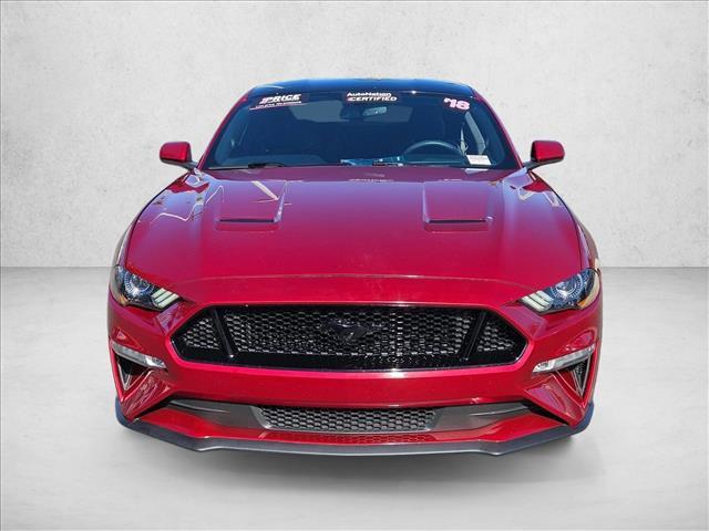 used 2018 Ford Mustang car, priced at $27,455
