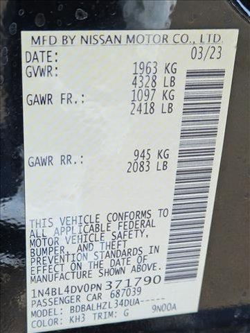 used 2023 Nissan Altima car, priced at $18,499