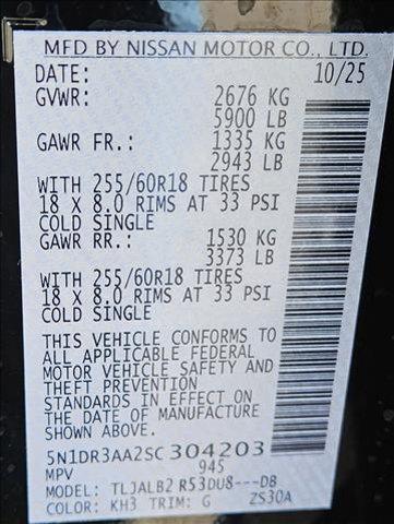 new 2025 Nissan Pathfinder car, priced at $30,995