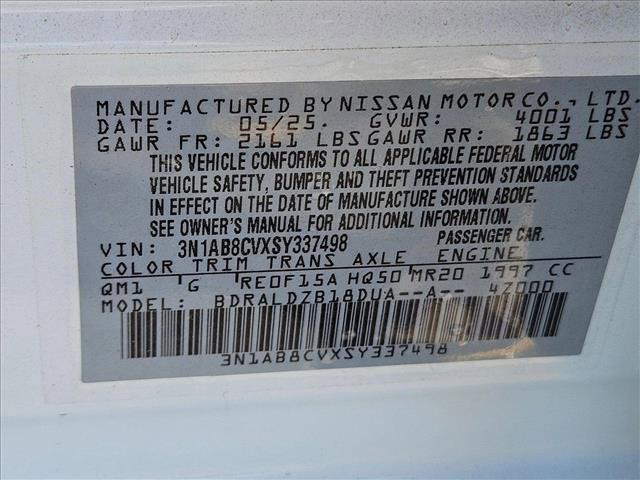 new 2025 Nissan Sentra car, priced at $21,749