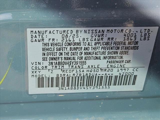 new 2025 Nissan Sentra car, priced at $26,035
