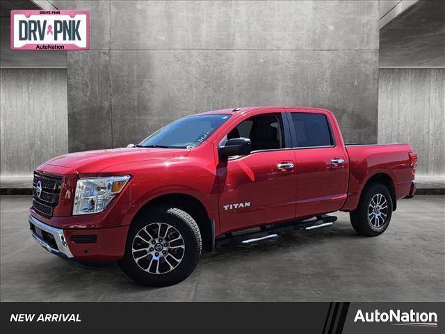 used 2021 Nissan Titan car, priced at $37,995