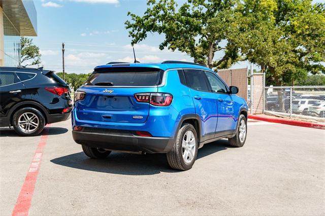 used 2022 Jeep Compass car, priced at $18,994