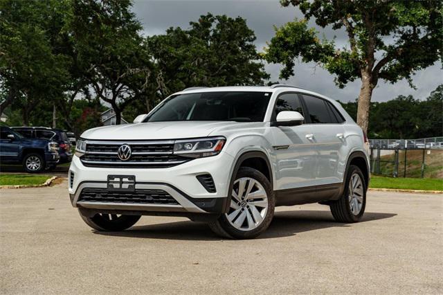 used 2021 Volkswagen Atlas Cross Sport car, priced at $23,240