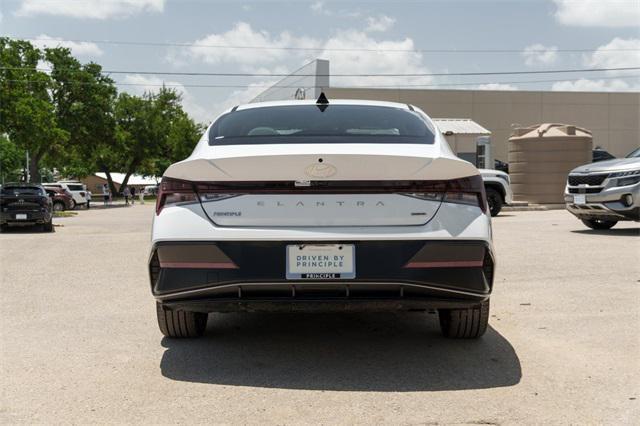 new 2025 Hyundai Elantra car, priced at $29,126