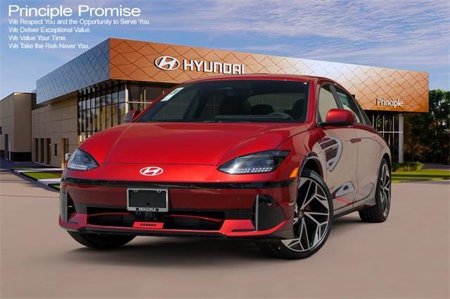 new 2025 Hyundai IONIQ 6 car, priced at $40,507