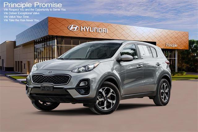 used 2021 Kia Sportage car, priced at $15,500