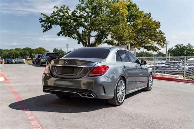 used 2017 Mercedes-Benz C-Class car, priced at $14,890