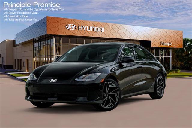 new 2025 Hyundai IONIQ 6 car, priced at $45,525