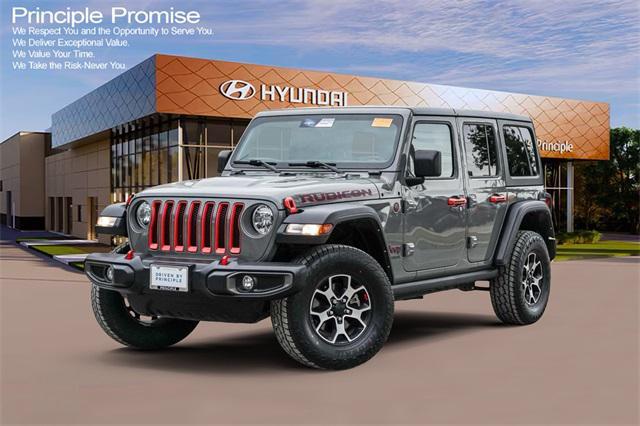 used 2021 Jeep Wrangler Unlimited car, priced at $36,496