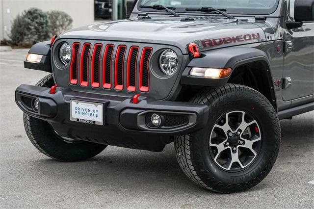 used 2021 Jeep Wrangler Unlimited car, priced at $33,500