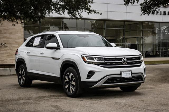 used 2022 Volkswagen Atlas Cross Sport car, priced at $24,500