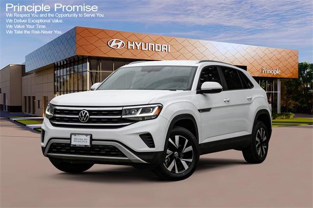 used 2022 Volkswagen Atlas Cross Sport car, priced at $24,500