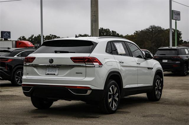 used 2022 Volkswagen Atlas Cross Sport car, priced at $24,500