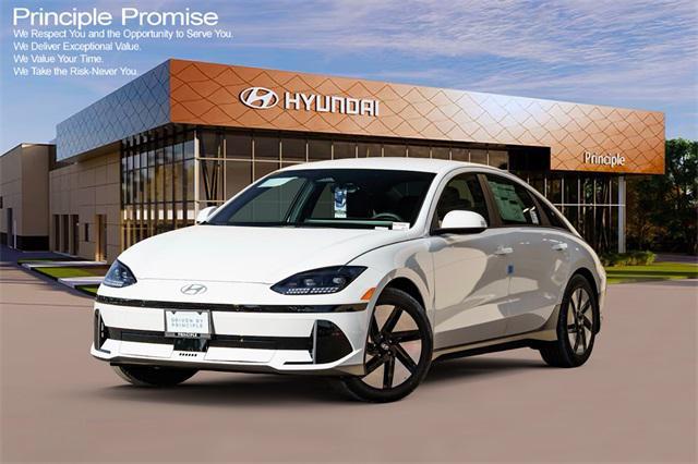 new 2025 Hyundai IONIQ 6 car, priced at $37,490