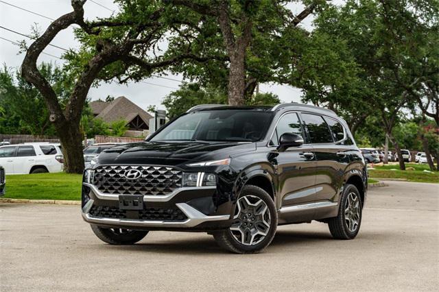 used 2021 Hyundai Santa Fe car, priced at $23,930