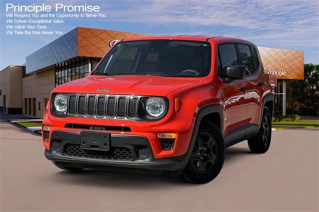 used 2021 Jeep Renegade car, priced at $16,518