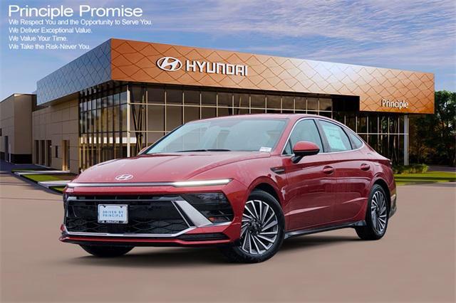 new 2025 Hyundai Sonata Hybrid car, priced at $31,948