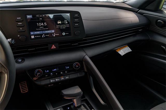 new 2025 Hyundai Elantra car, priced at $23,748