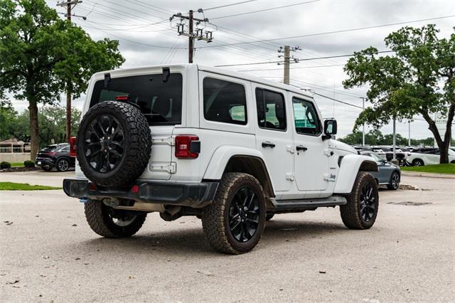 used 2022 Jeep Wrangler Unlimited 4xe car, priced at $31,478