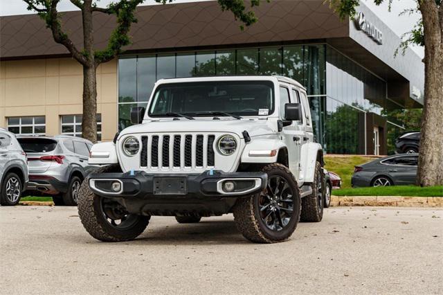 used 2022 Jeep Wrangler Unlimited 4xe car, priced at $31,478