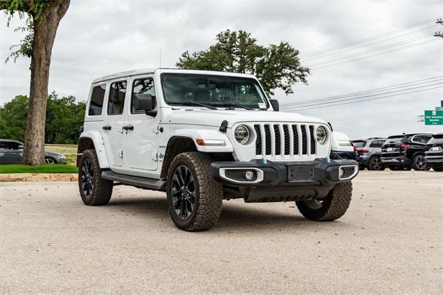 used 2022 Jeep Wrangler Unlimited 4xe car, priced at $31,478