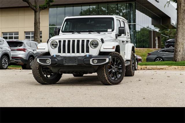 used 2022 Jeep Wrangler Unlimited 4xe car, priced at $31,478