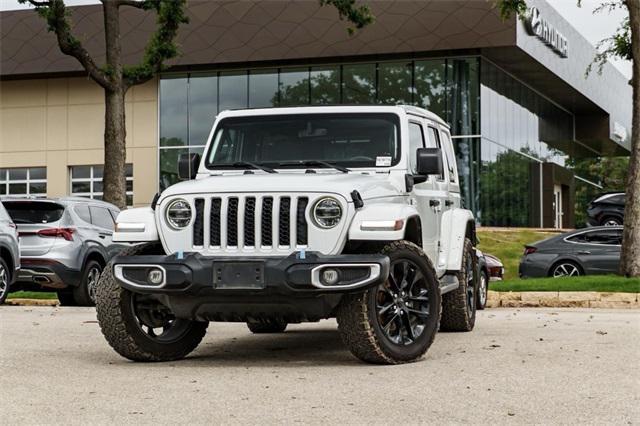 used 2022 Jeep Wrangler Unlimited 4xe car, priced at $31,478