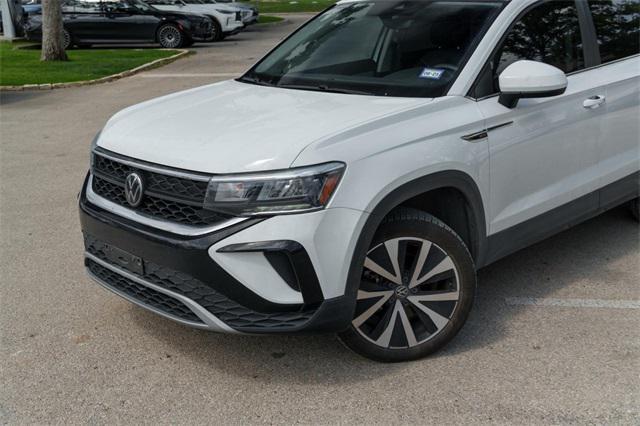 used 2023 Volkswagen Taos car, priced at $22,654