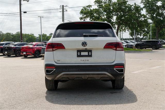 used 2023 Volkswagen Taos car, priced at $22,654