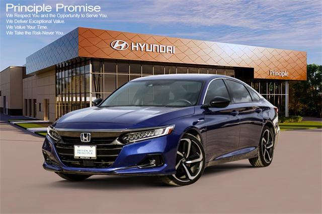 used 2022 Honda Accord Hybrid car, priced at $23,950