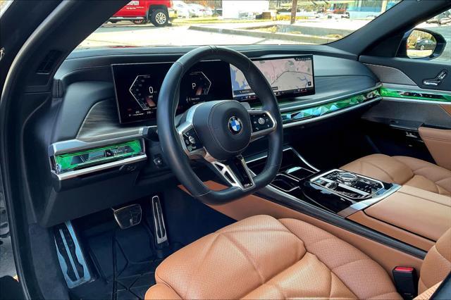 used 2023 BMW 740 car, priced at $69,900