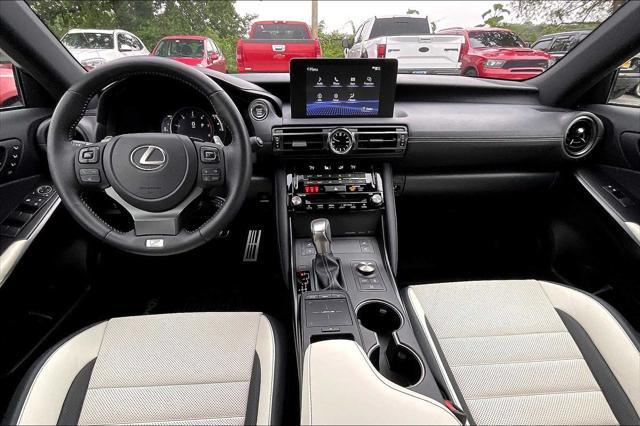 used 2023 Lexus IS 350 car, priced at $44,990