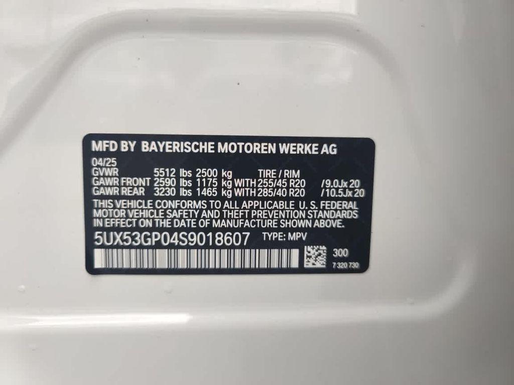used 2025 BMW X3 car, priced at $51,911