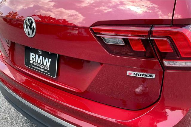 used 2021 Volkswagen Tiguan car, priced at $22,990