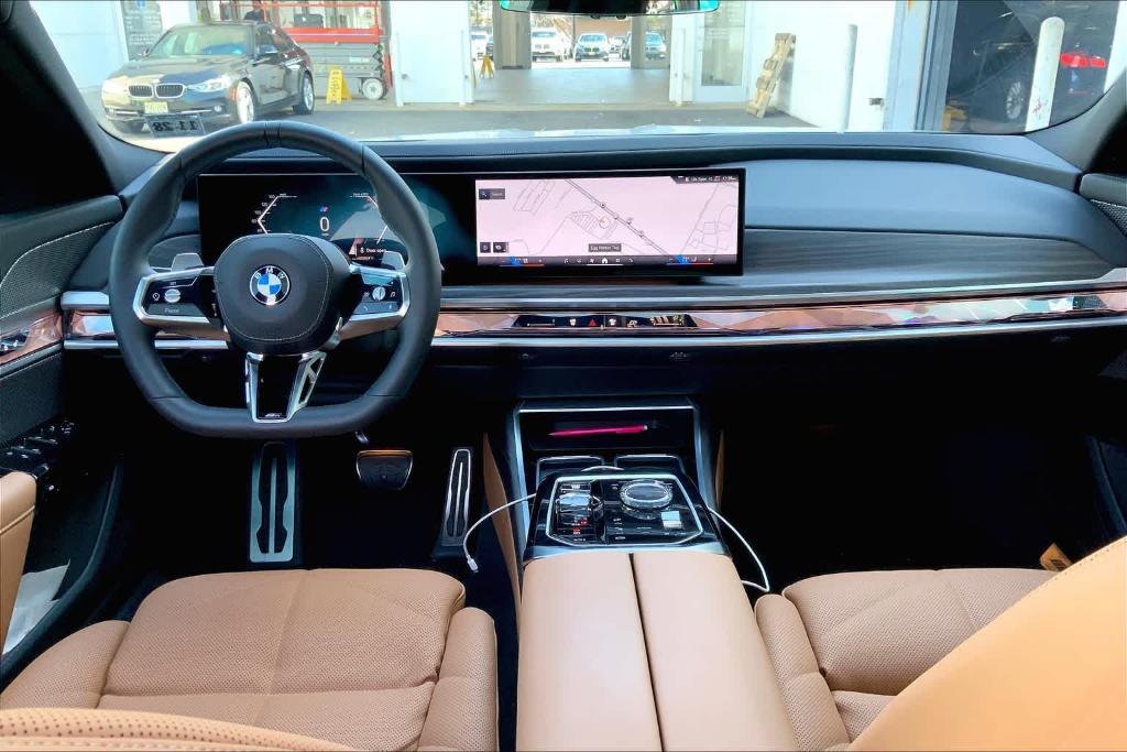 used 2024 BMW 740 car, priced at $90,595