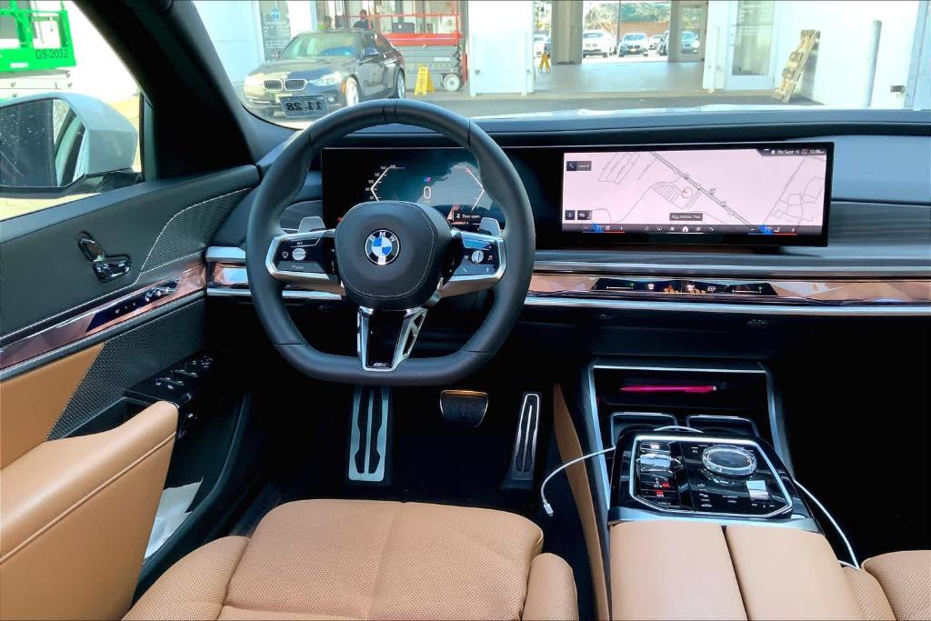 used 2024 BMW 740 car, priced at $89,995