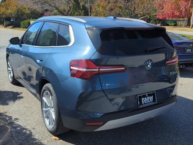 new 2025 BMW X3 car, priced at $56,905