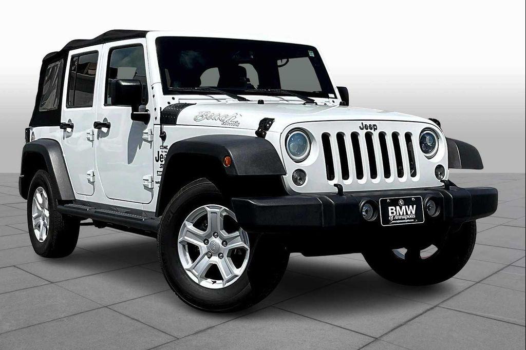 used 2017 Jeep Wrangler Unlimited car, priced at $16,900