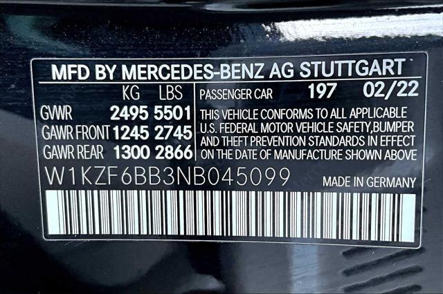 used 2022 Mercedes-Benz AMG E 53 car, priced at $53,900