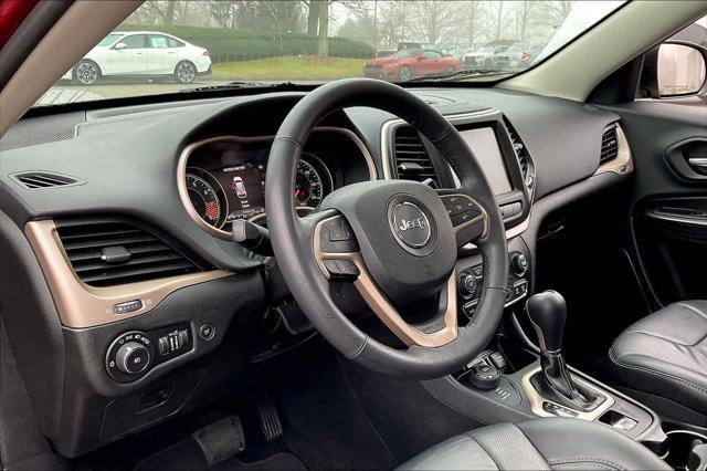 used 2015 Jeep Cherokee car, priced at $13,990