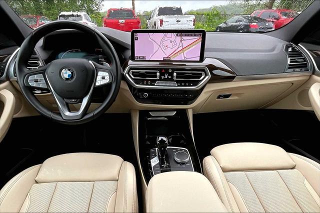 used 2022 BMW X3 car, priced at $36,990