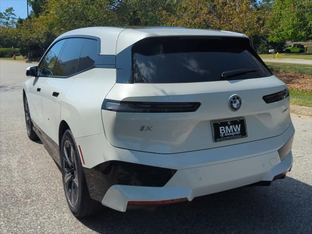 new 2025 BMW iX car, priced at $103,825