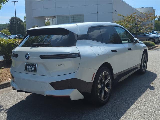 new 2025 BMW iX car, priced at $103,825