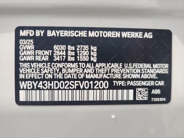new 2025 BMW i4 Gran Coupe car, priced at $67,370