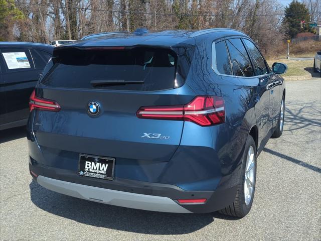 used 2025 BMW X3 car, priced at $54,911