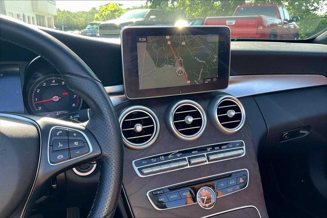 used 2017 Mercedes-Benz C-Class car, priced at $24,900