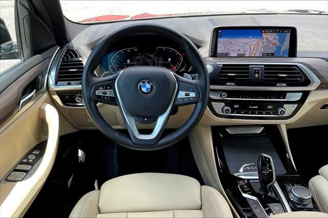 used 2021 BMW X3 car, priced at $28,990