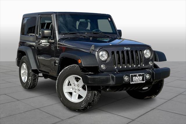 used 2018 Jeep Wrangler JK car, priced at $14,900